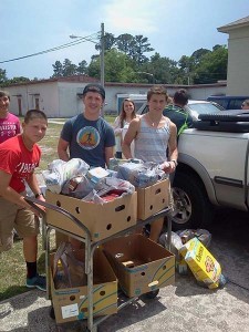 food pantry donation